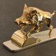 Letter opener or cut bronze boar paper