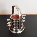 Vintage Stackable Ashtray Set, Isamu Kenmochi Style