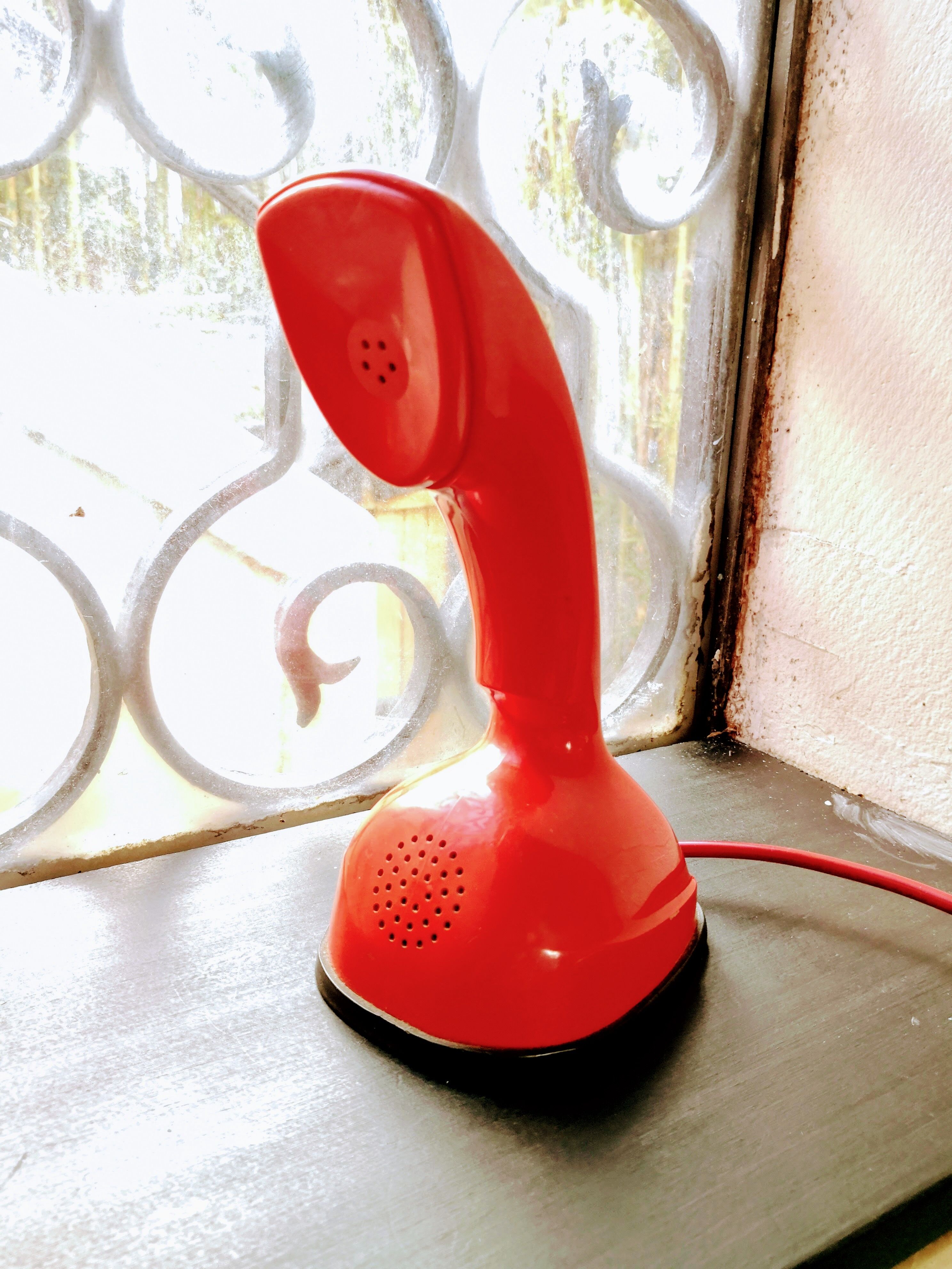 Red ERICOFON telephone