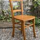 4 chaises bistrot vintage Luterma 1940