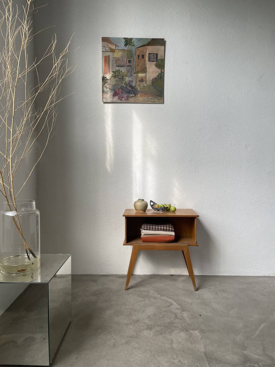 Oil on landscape panel