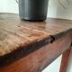 Antique farmhouse table with drawer