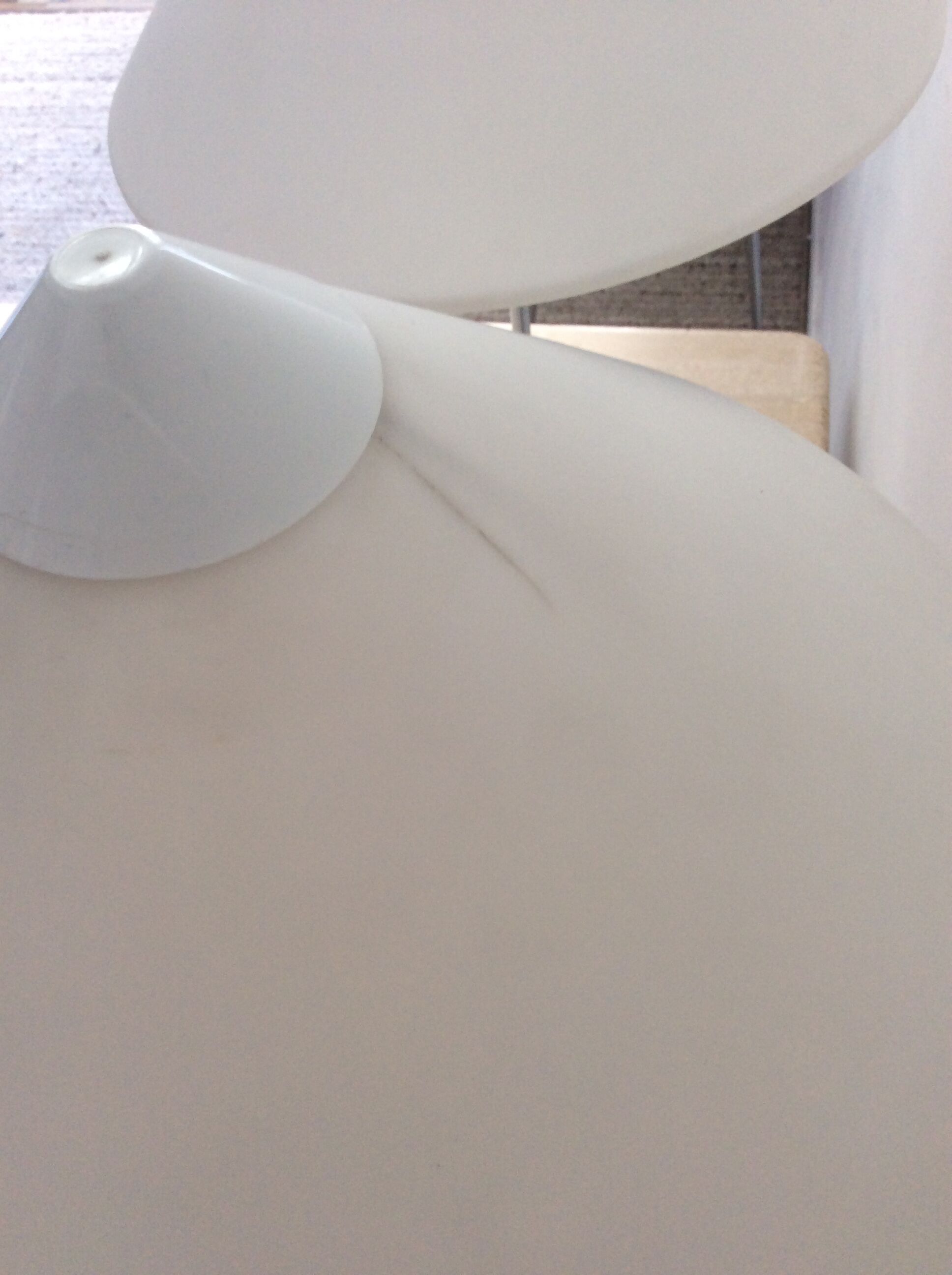 Pair of Aluminor lamps from the 70s