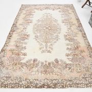 5x9 Rug For Living Room Brown Vintage Rug, 170x272Cm SK 5105