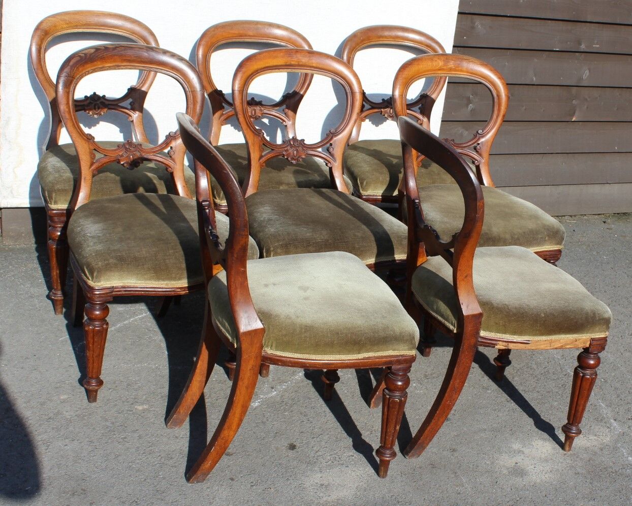 Ensemble de 8 chaises