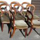 Ensemble de 8 chaises