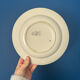 Vintage Luneville deep plate set model Évian – floral decoration