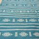 Kilim blue and white  200x100cm