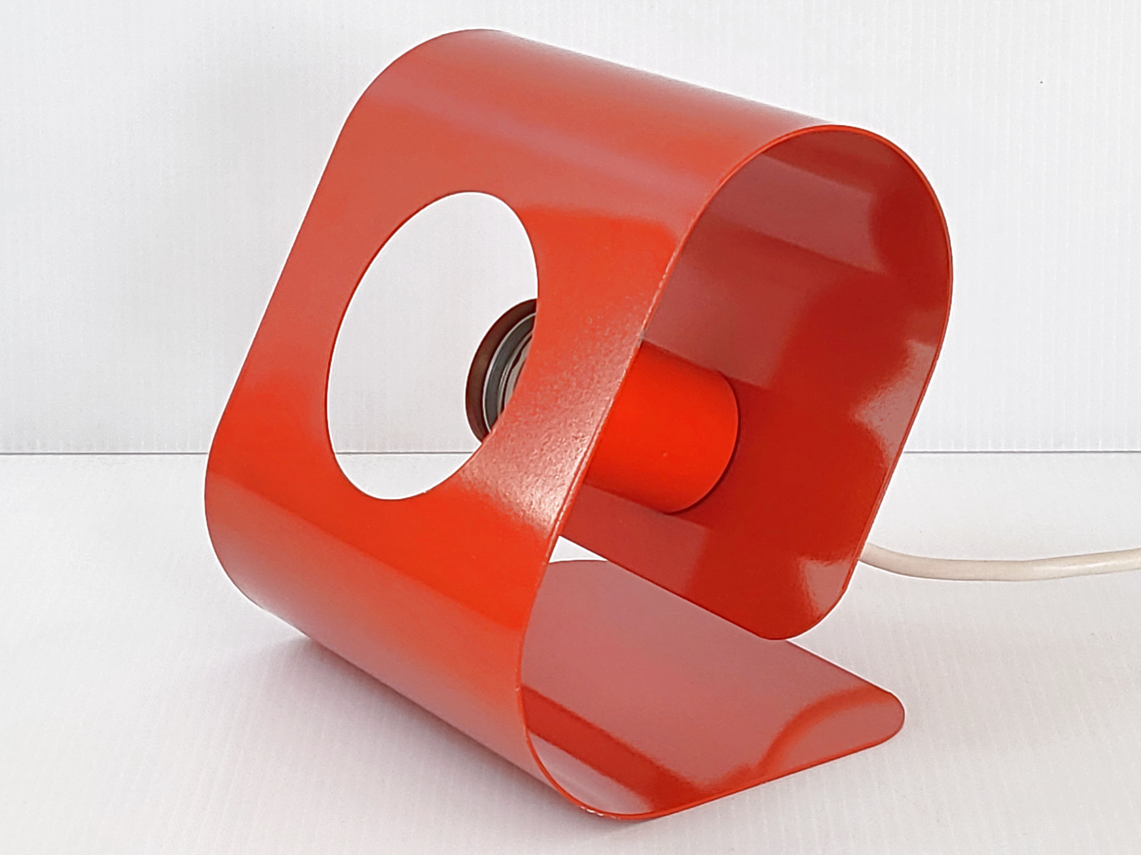 Vintage space age table lamp 1970