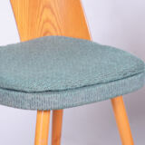 Four Original Midcentury Chairs, Ash, Antonin Suman, Czechia, 1930s