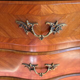 Chest of drawers with 5 drawers in louis xv style stamped skalski