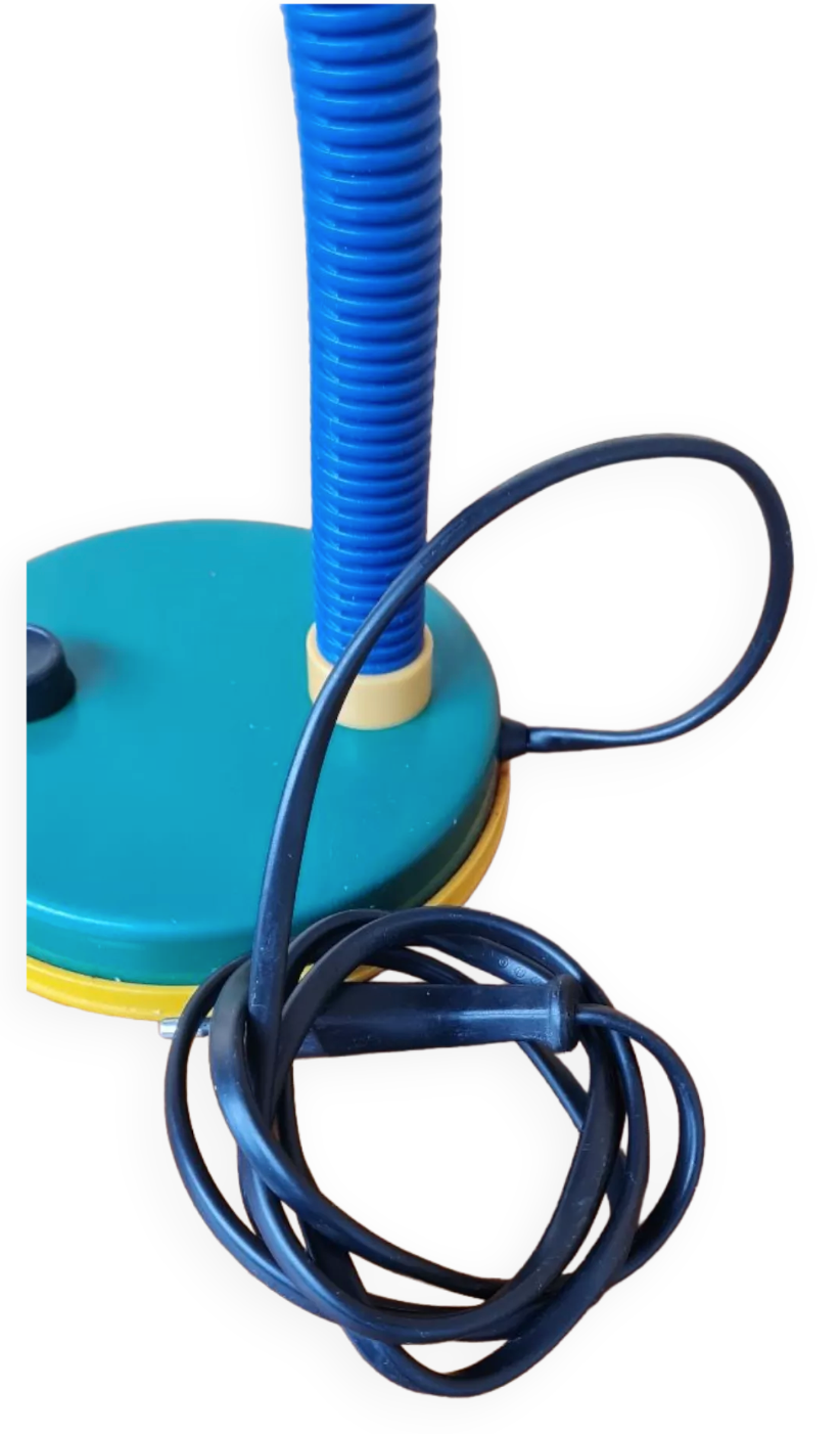 Table lamp primary color 1980