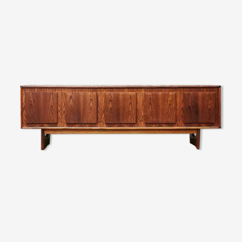 Rosewood enfilade, French work of the 60s