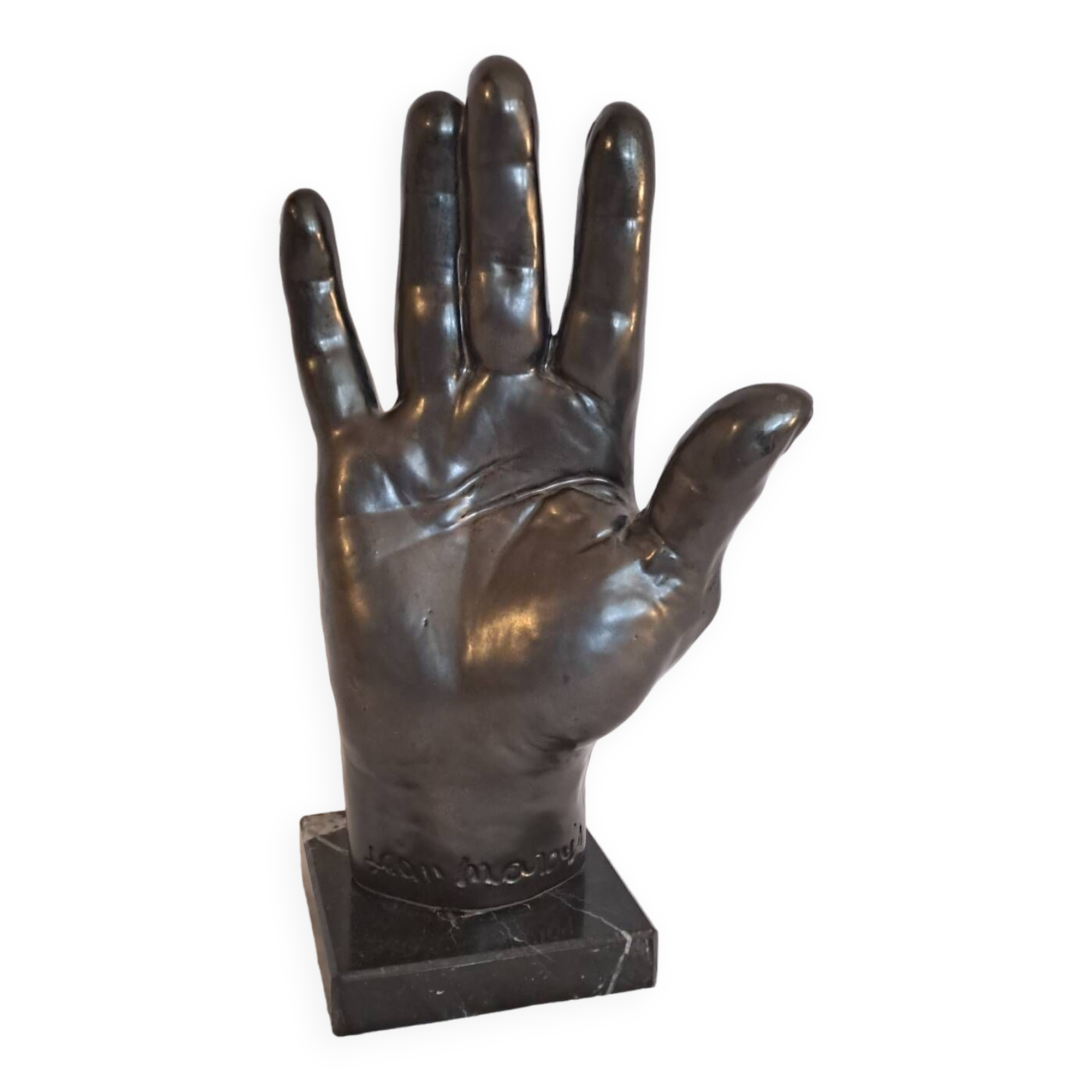 Ceramic hand Jean Marais