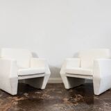 Geometric armchairs by LFM, Poland, 1970s