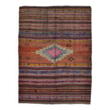 6x8 Oriental Handmade Vintage Rug, 176x242Cm