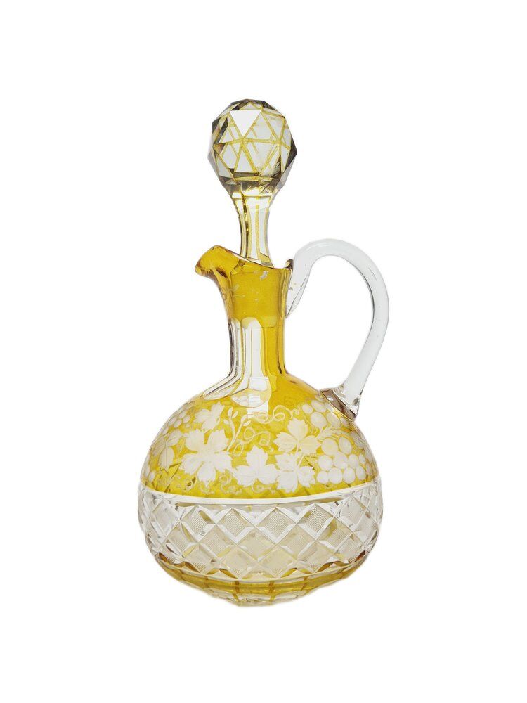 Art Deco carafe from Josephinehutte, 1950s