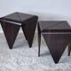 Petalas Side Tables by Jorge Zalszupin, Rosewood