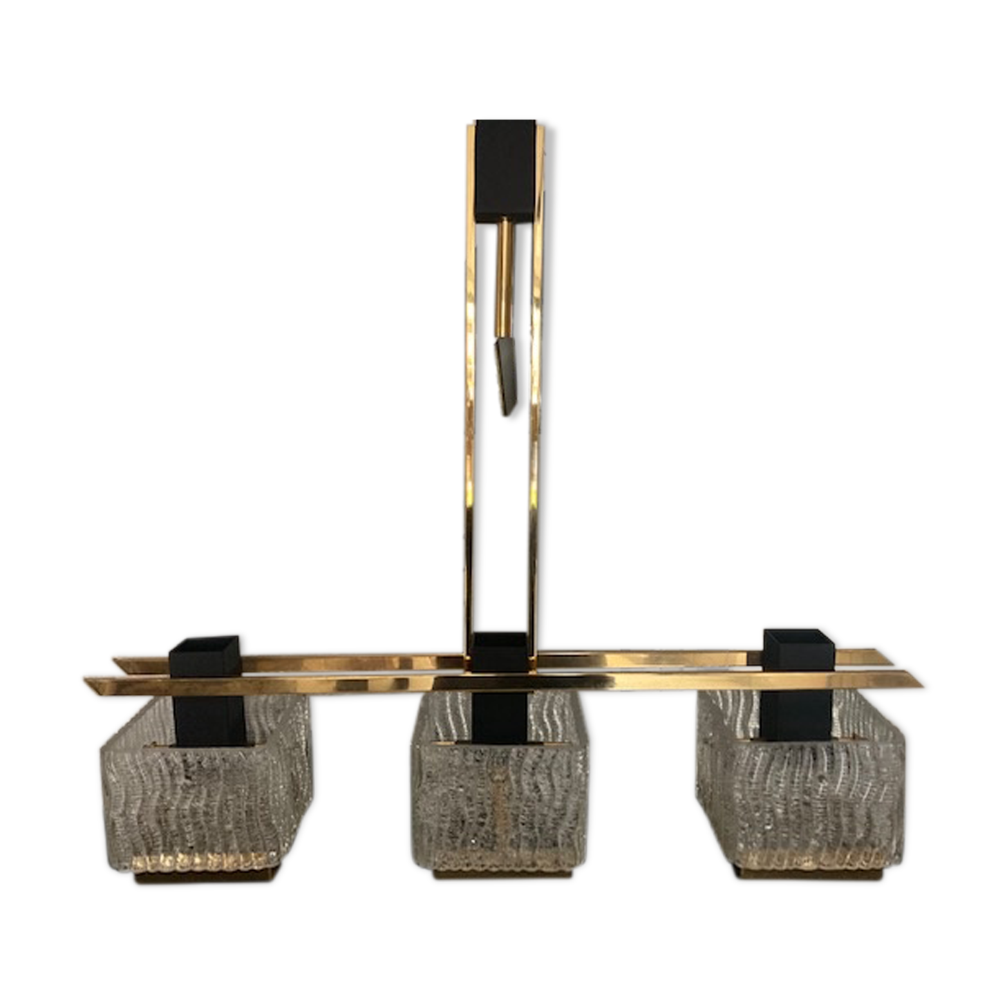 Arlus chandelier and wall lights 1960