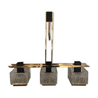 Arlus chandelier and wall lights 1960