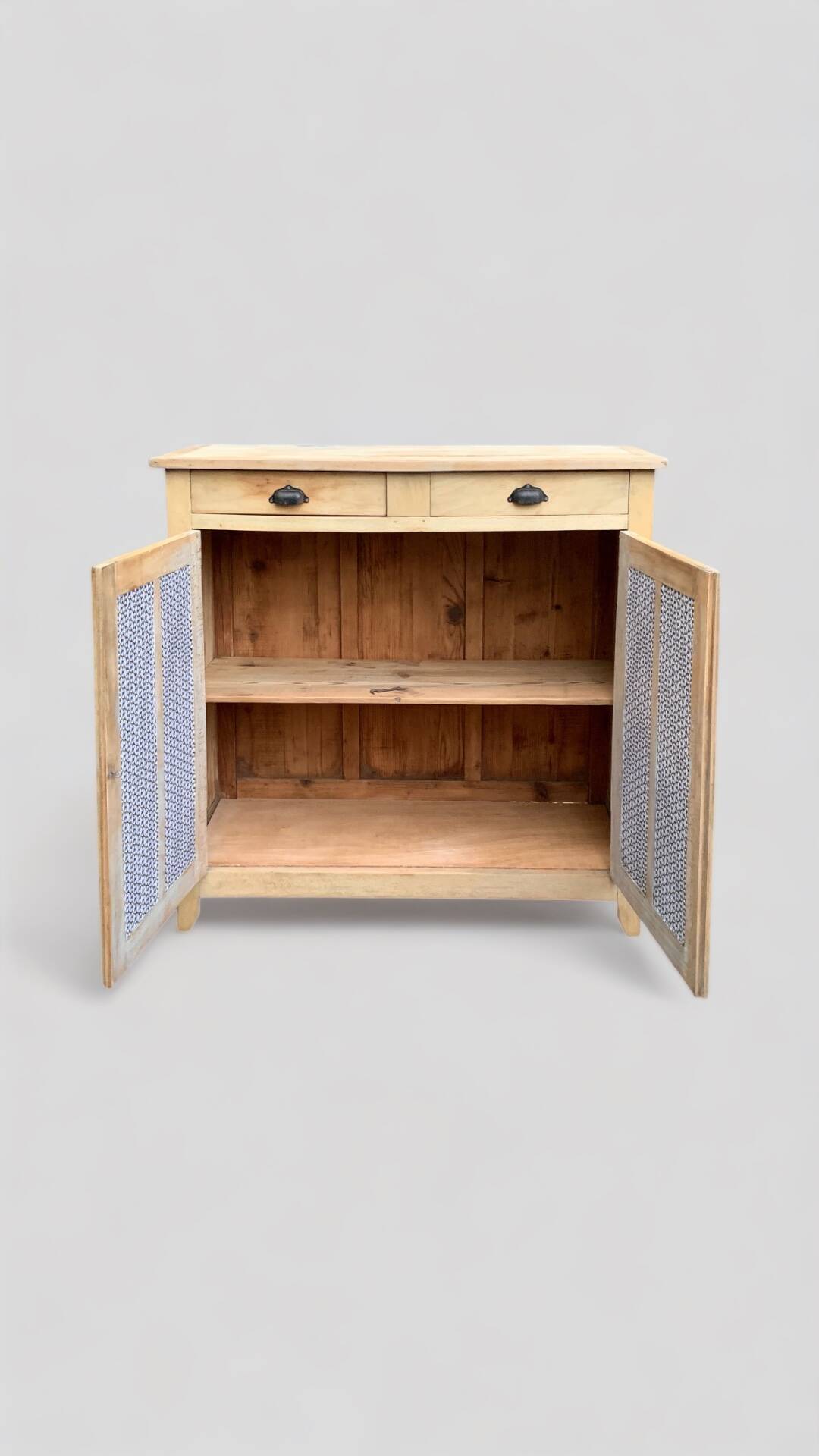 Buffet parisien ancien bois brut
