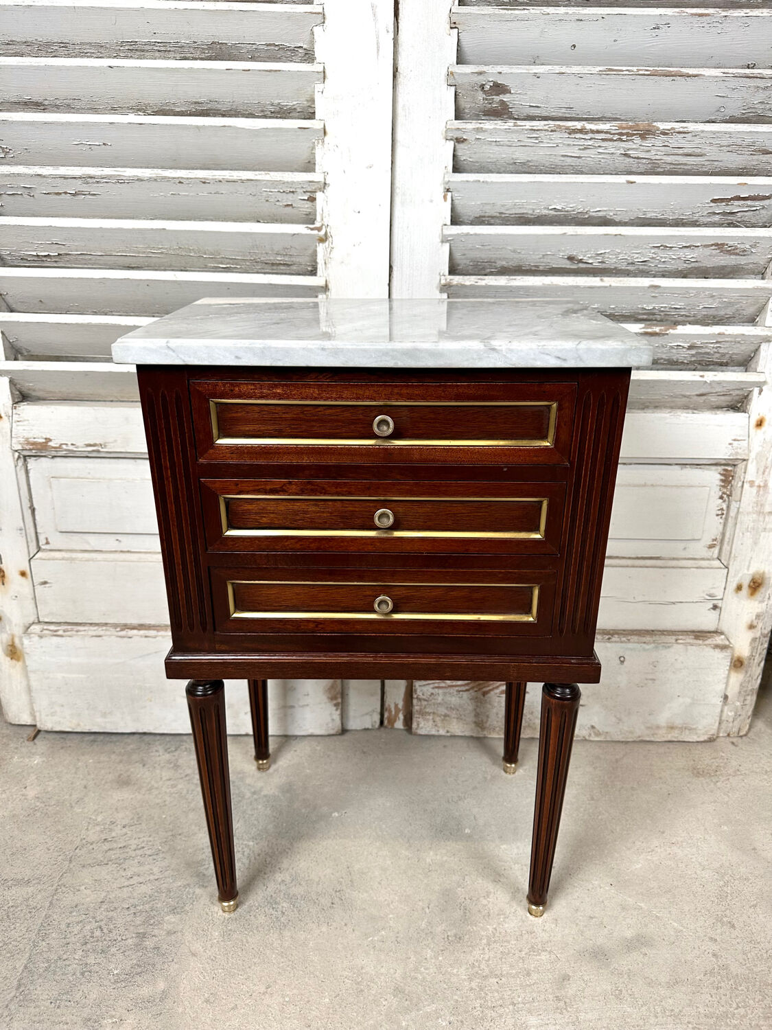 Louis XVI style bedside table 1960s