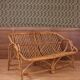Rattan bench