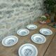 Gien soup plates with Brittany motif