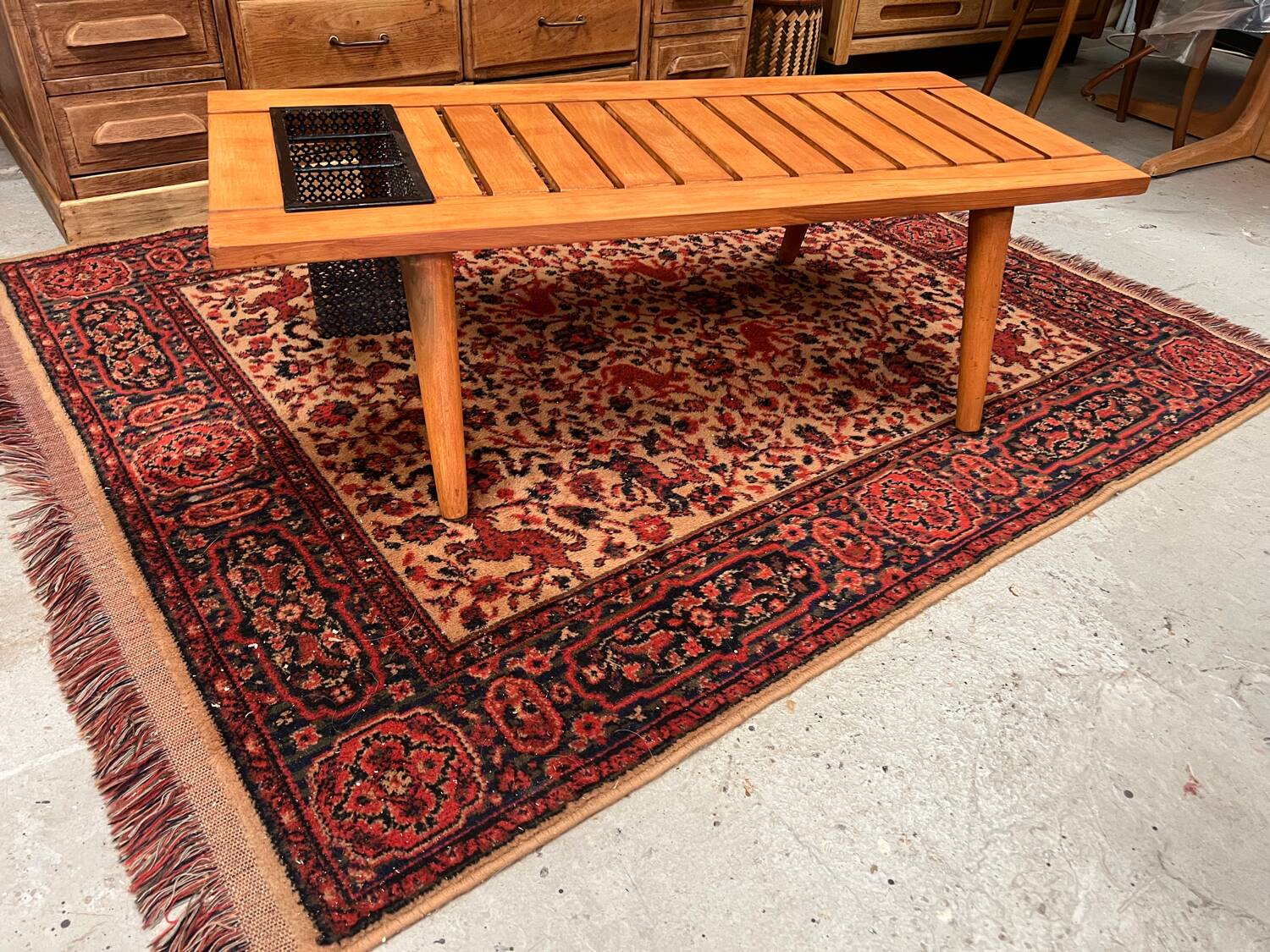 Danish Scandinavian coffee table circa