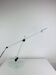 Veneta Lumi articulated desk lamp, white metal, 1980s
