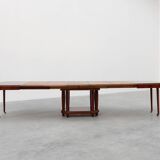 Art Deco Extendable Dining Table by De Coene, Belgium 1935