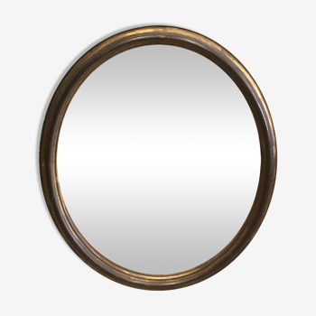 Ancient oval mirror