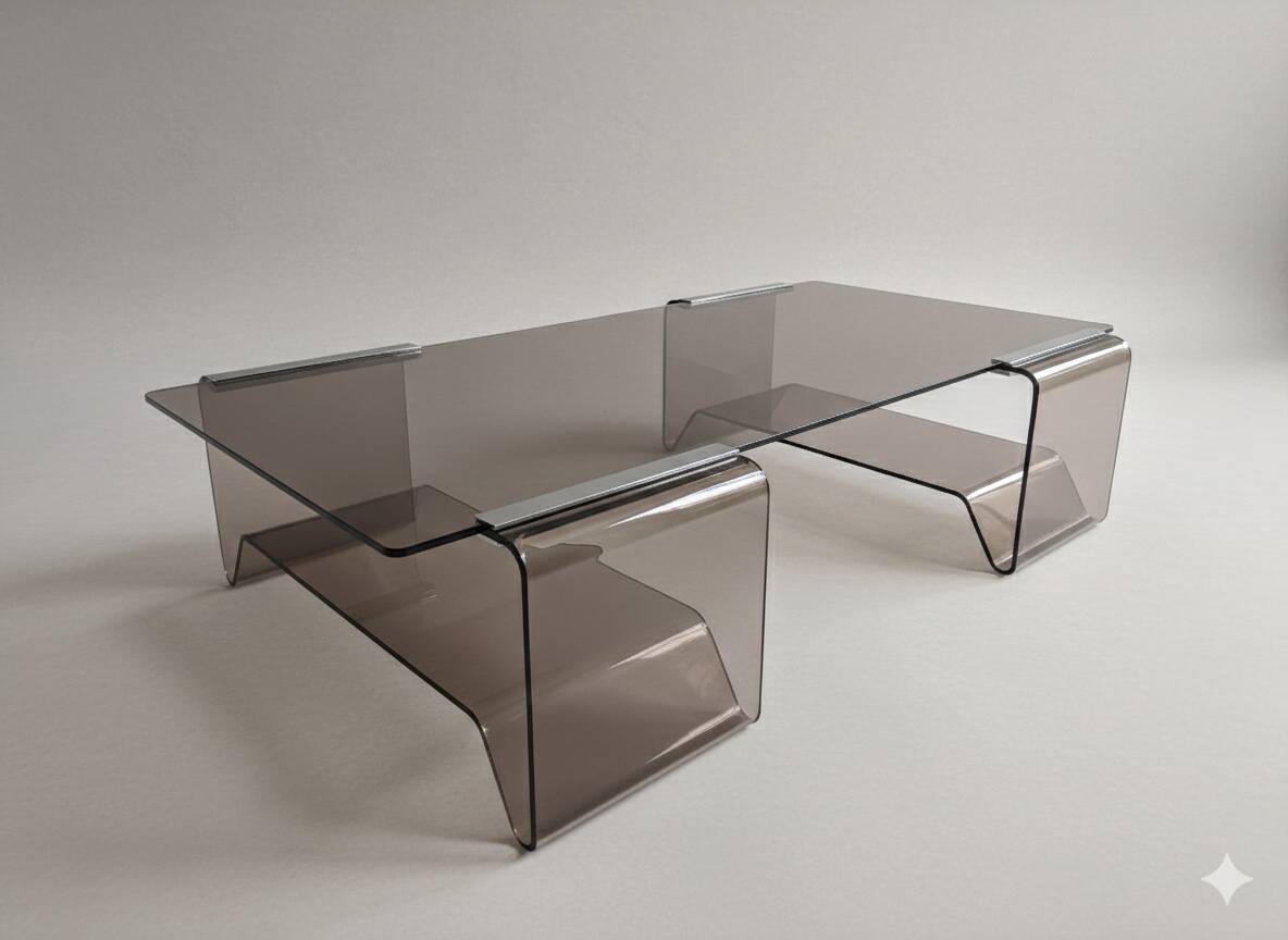 Coffee table by Michel Dumas for Roche Bobois from the 1970s.