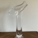 Glass tulip vase