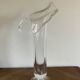 Vase tulipe en verre