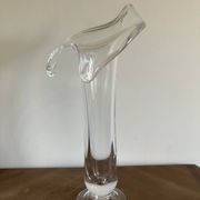Vase tulipe en verre