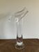 Vase tulipe en verre