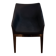 Upholstered armchair Madame black beige fabric Kartell