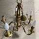 Lustre style Louis XV en bronze