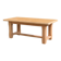Table basse vintage en chêne style table de ferme – bois naturel – 103 cm