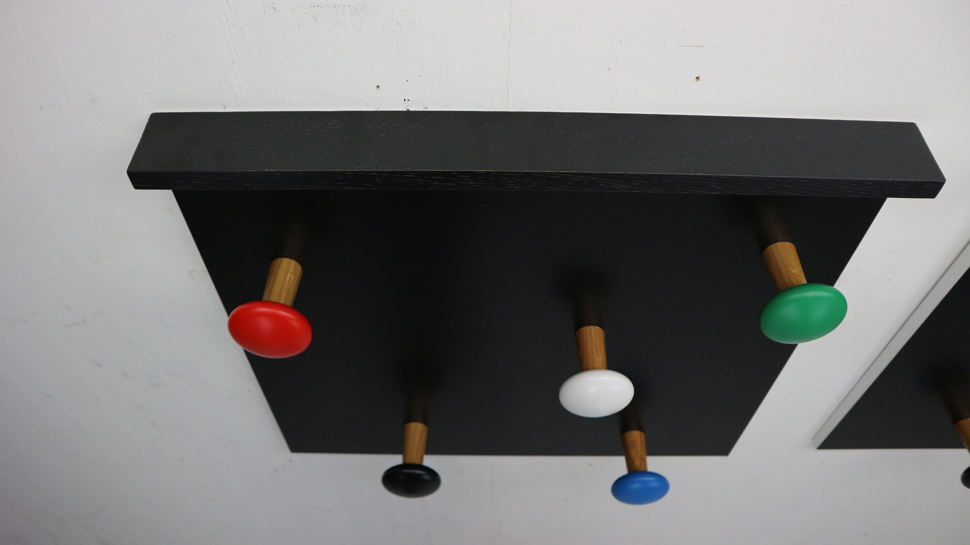 Set of 2 coat racks LC17 by Le Corbusier for Cassina, 2010, Italy