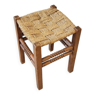 Vintage stool side table plant table