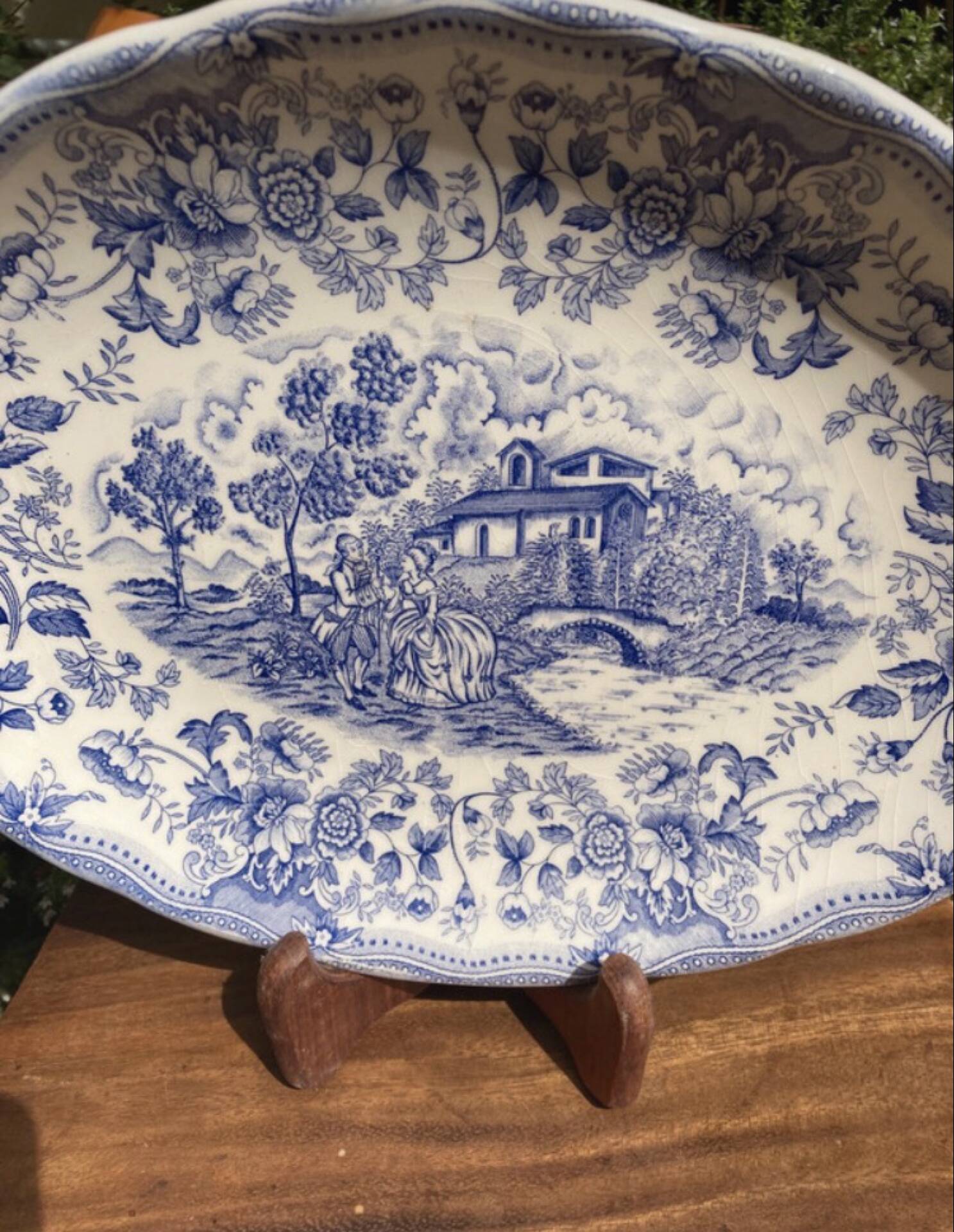 Plat de service Terre de Fer