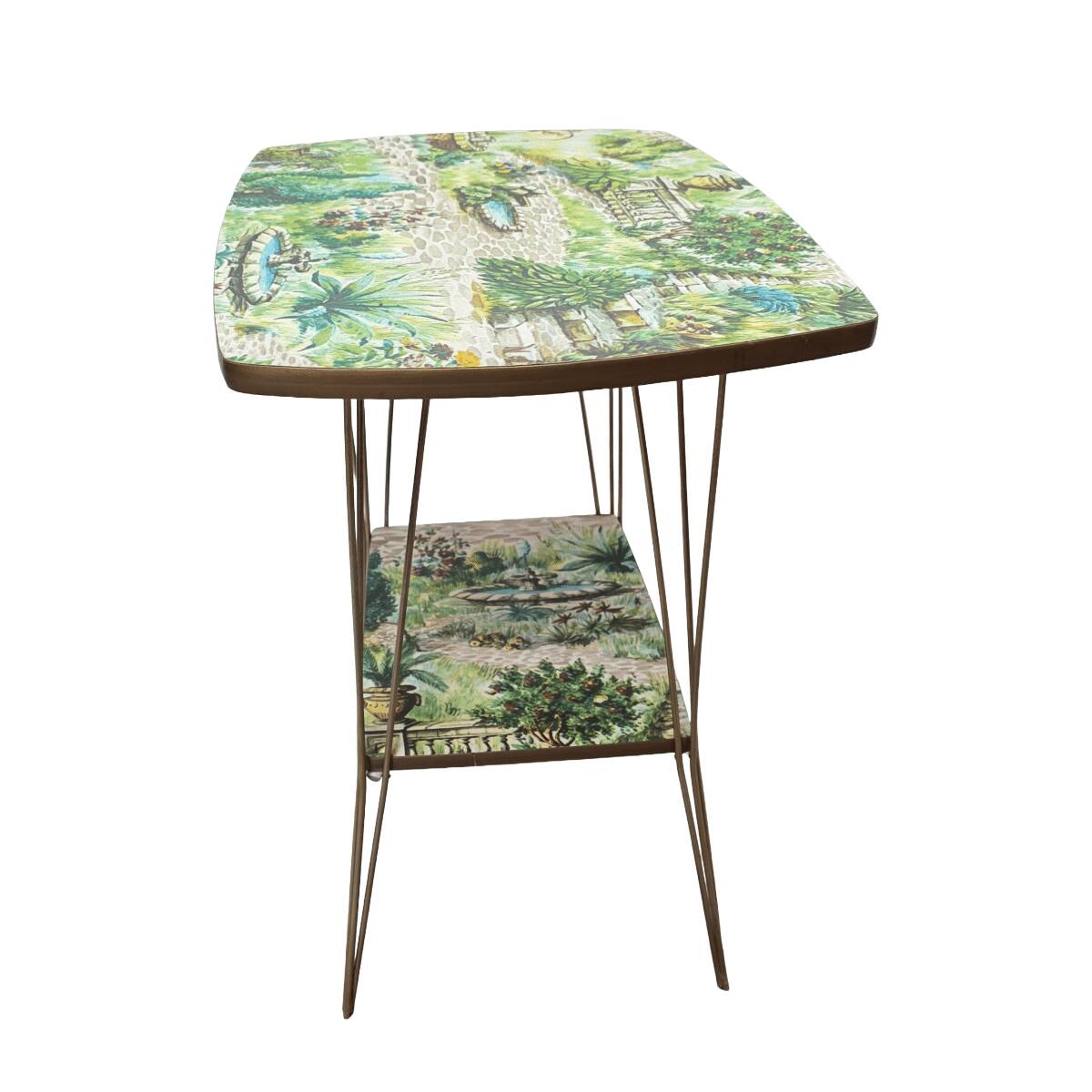 Vintage French Side Table From The 60s