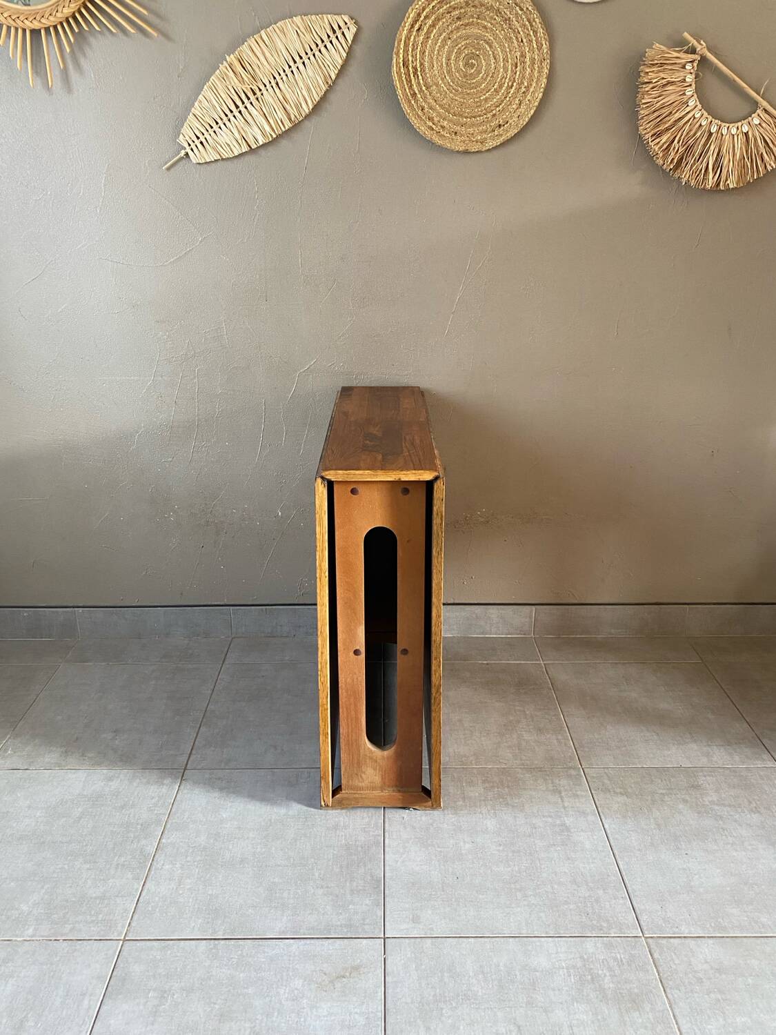 Vintage folding wooden table