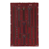 Vintage Turkish Oushak Handwoven Rug 151x235 cm
