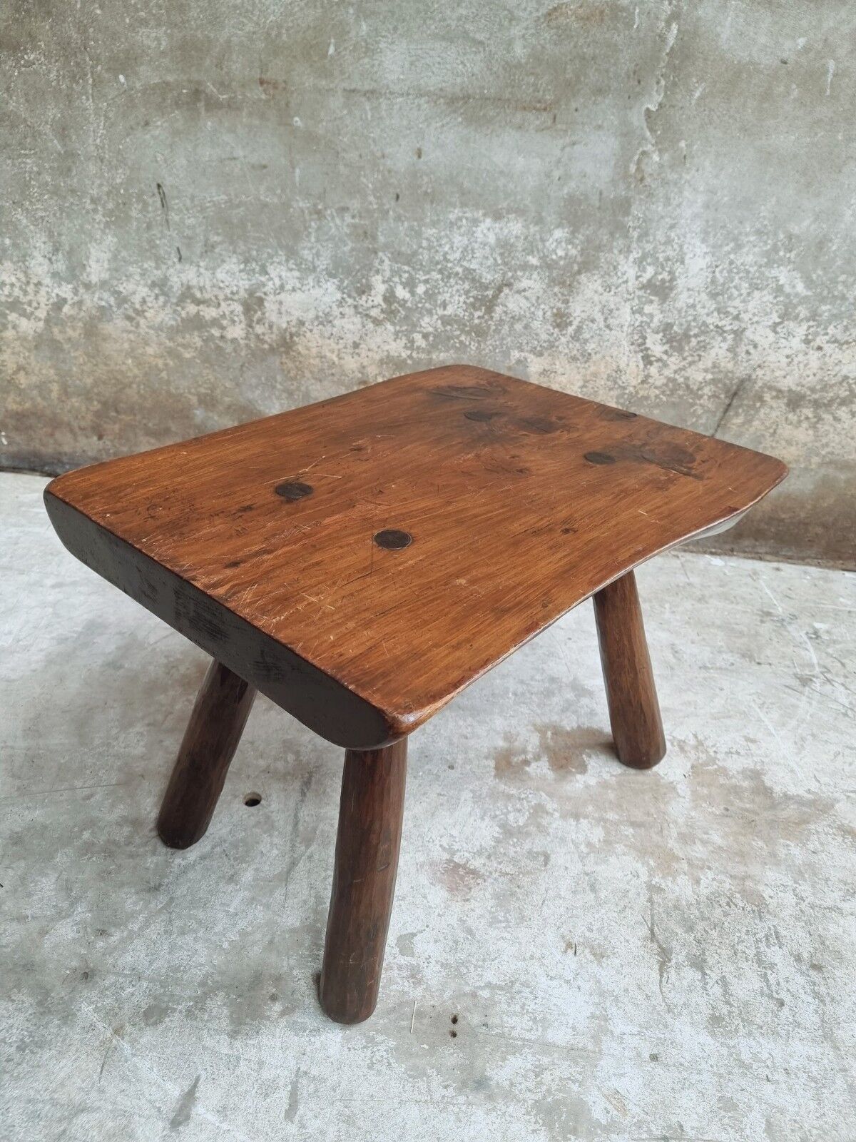 Vintage coffee table brutalist design Paris