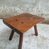 Vintage coffee table brutalist design Paris