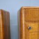 1940s pair of Art Deco bedside tables, Czechoslovakia