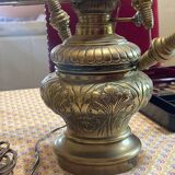 Antique brass lamp